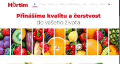 Desktop Screenshot of hortim.cz